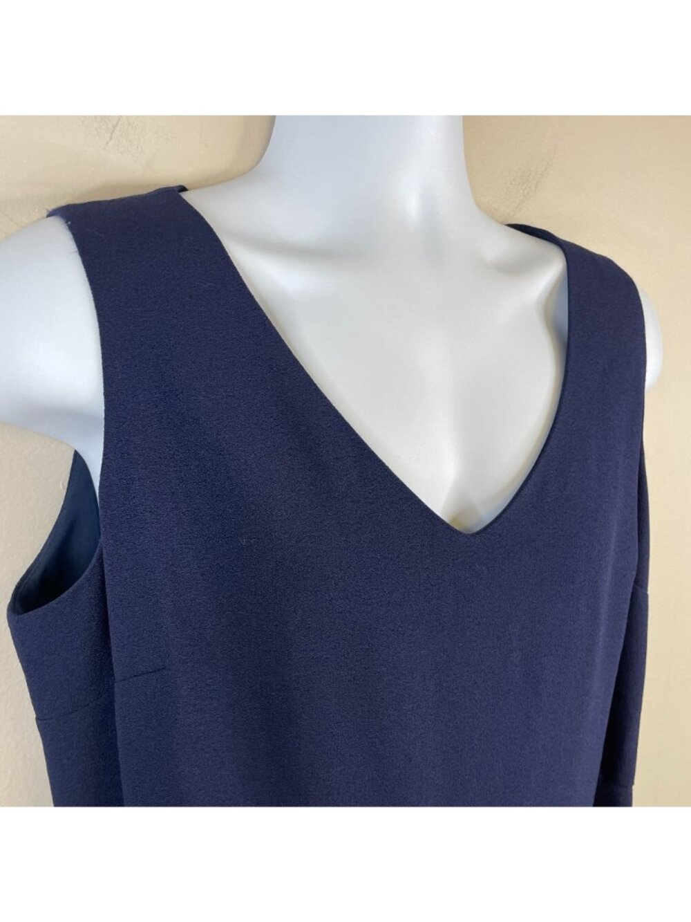 Karl Lagerfeld WIDE LEG Jumpsuit NWT 16 Blue Wedding Guest Night Out Business - Picture 4 of 15